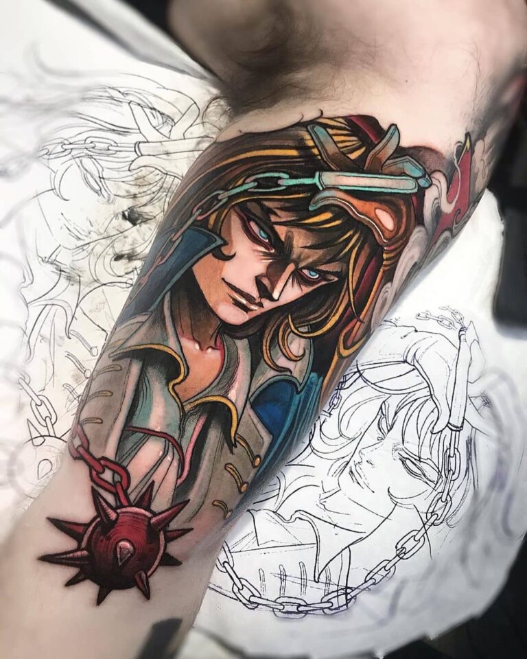 10+ Awesome Castlevania Tattoos | Inked and Faded