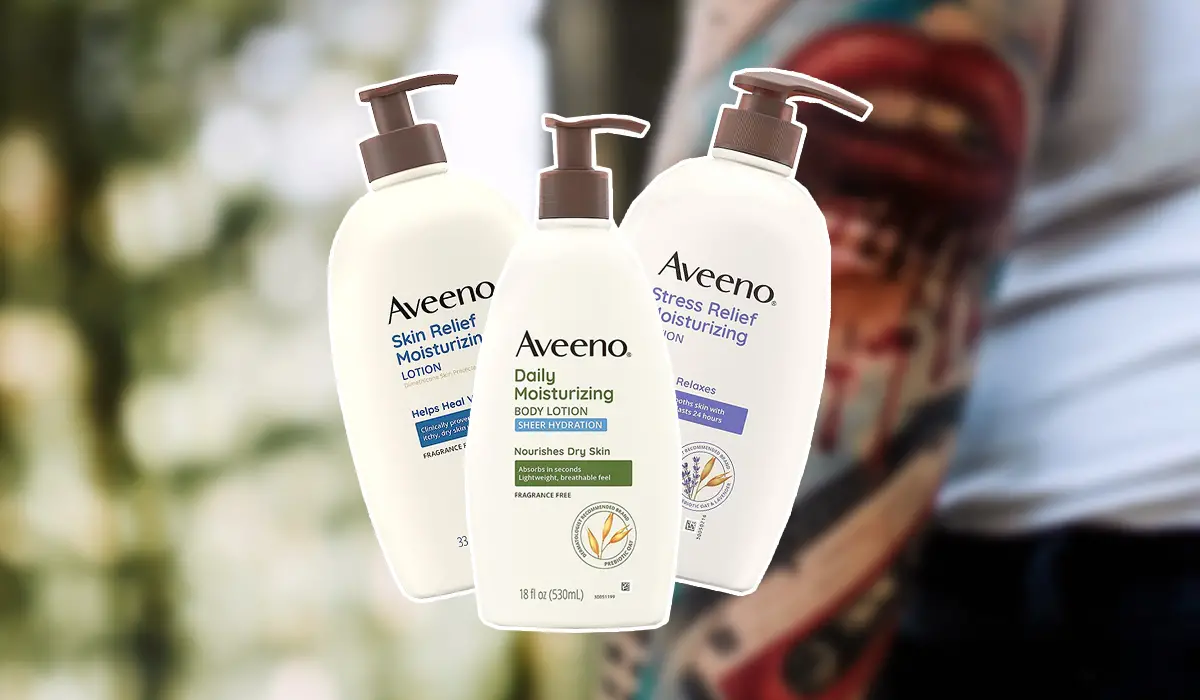 Is Aveeno good for tattoos?