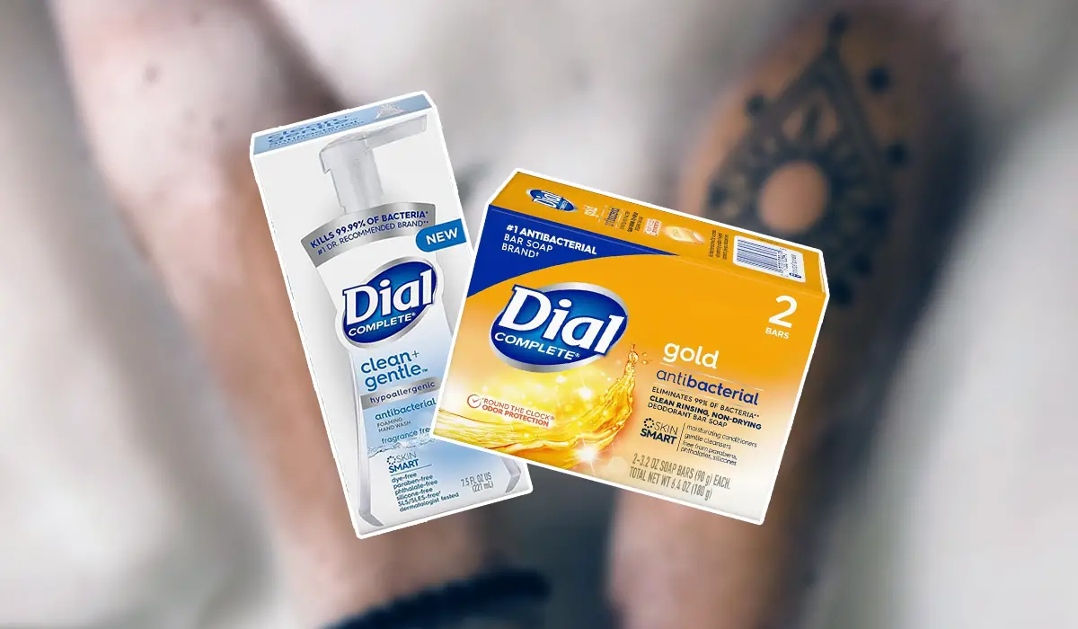 Is Dial Soap Good for Tattoos? - Inked and Faded